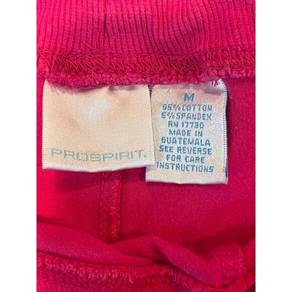 Vintage 80s Pro Spirit Womens Running Gym Shorts Stretch Hot Pink Size Medium - Picture 7 of 8